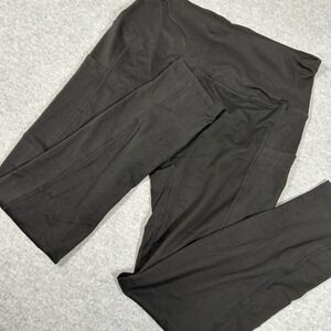 Empetua Shaping Leggings Womens Large Black High Waist Yoga Pants‎ with Pockets